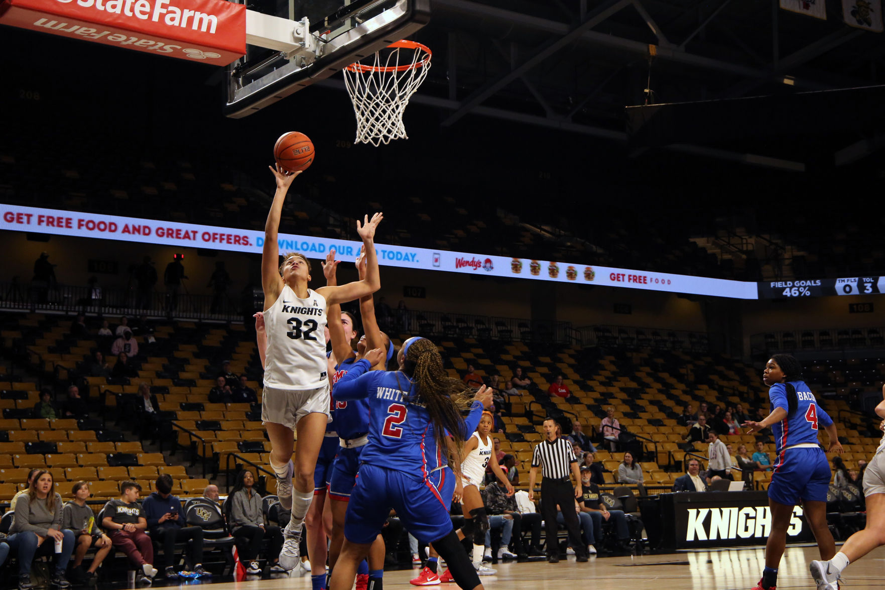 xUCF Women's Basketball vs Southern Methodist University (copy)